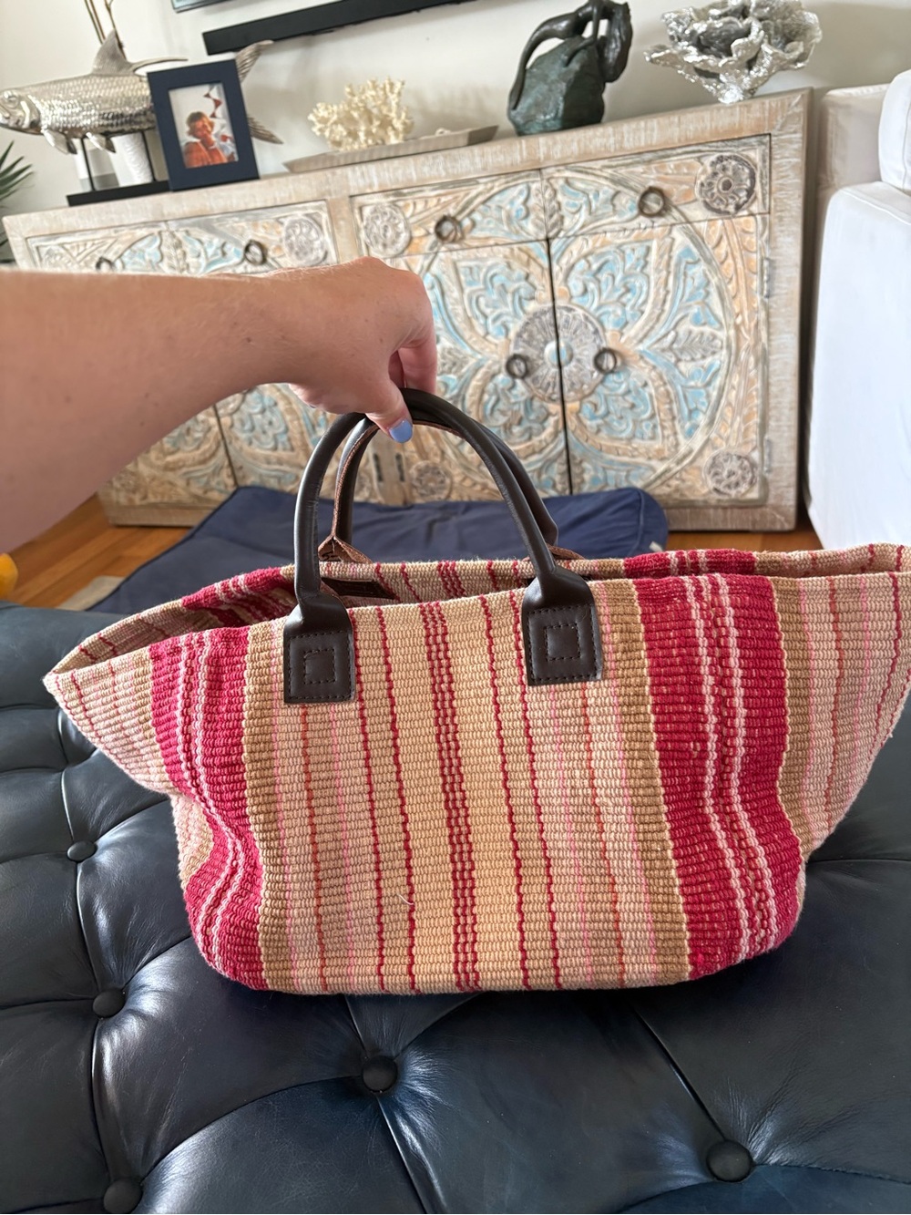 Dash and Albert Carpet Bag